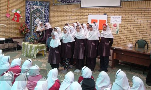 چند نما از برگزاری هم‌زمان ششمین جشن بزرگ «بچه‌های آفتاب» در همه مراکز فرهنگی و هنری کانون استان قزوین