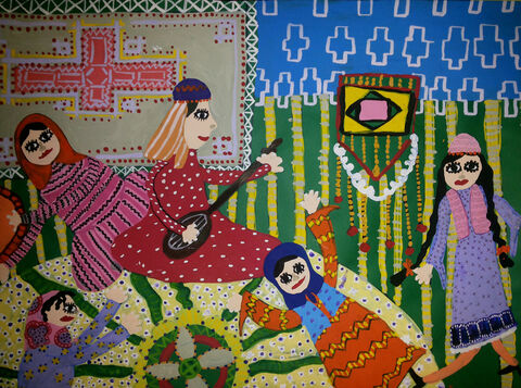 فاطمه هاشمی‌نژاد 13 ساله از اسلام‌آباد غرب برگزیده مسابقه‌ نقاشی بلاروس