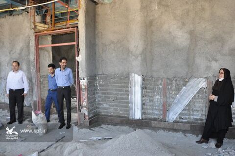 بازدید مدیرکل و کارشناسان کانون خراسان جنوبی از پروژه‌های عمرانی مراکز شماره ۴ و یک بیرجند
