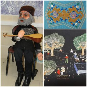 برپایی نمایشگاه آثار هنری  اعضای کانون آذربایجان‌غربی