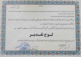 عضو مرکز دهدشت برگزیده جشنواره مجازی هنرهای تجسمی کهگیلویه و بویراحمد