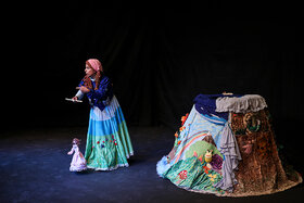 Performing “My Imaginary World” in Kanoon Theater Center