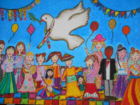 درخشش اعضای کانون پرورش فکری در جشنواره نقاشی صلح و دوستی