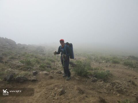 مربی کانون استان کرمانشاه، قله دماوند را فتح کرد