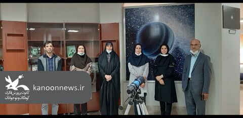 بازدید مدیرکل کانون استان تهران از تخصصی نجوم دماود
