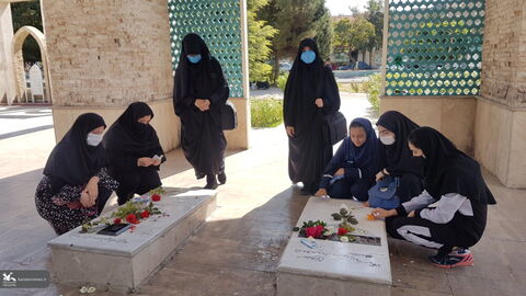 چند نما از گرامی‌داشت هفته دفاع مقدس در کانون استان قزوین