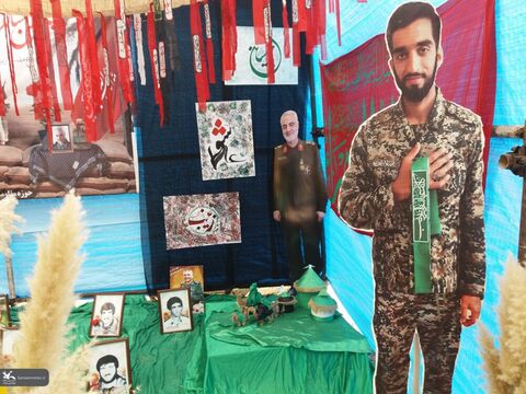چند نما از گرامی‌داشت هفته دفاع مقدس در کانون استان قزوین