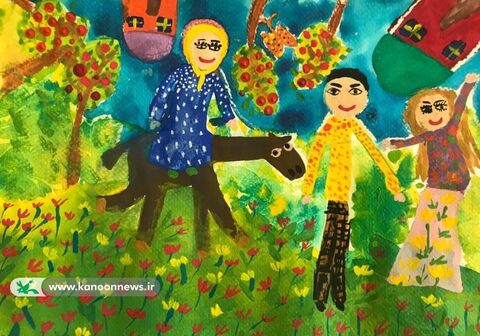 آثار ارسالی کودکان ونوجوانان کانون خراسان جنوبی به شانزدهمین مسابقه بین المللی هنر و گرافیک