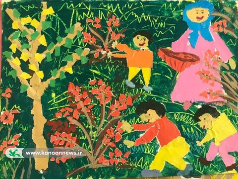 آثار ارسالی کودکان ونوجوانان کانون خراسان جنوبی به شانزدهمین مسابقه بین المللی هنر و گرافیک