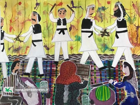نمایشگاه مجازی آثار نقاشی با موضوع میراث فرهنگی ناملموس