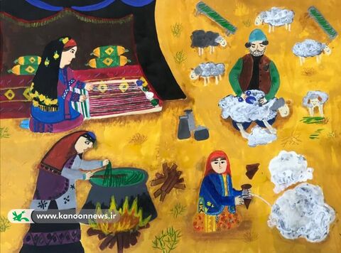 نمایشگاه مجازی آثار نقاشی با موضوع میراث فرهنگی ناملموس