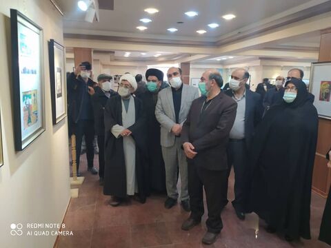 گزارش تصویری افتتاحیه نمایشگاه سردار آسمانی