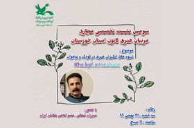 سومین نشست تخصصی مربیان هنری کانون خوزستان مجازی برگزار می‌شود