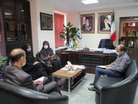 دیدار مدیرکل کانون با مدیرعامل سازمان مدیریت پسماند گلستان