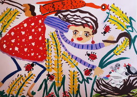 درخشش اعضای کانون استان کرمانشاه در مسابقه نقاشی هیکاری ژاپن