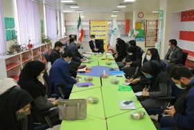 نشست خبری مدیرکل کانون پرورش فکری کودکان و نوجوانان خراسان شمالی