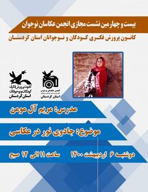 24 نشست مجازی انجمن عکاسی استان کردستان برگزار شد