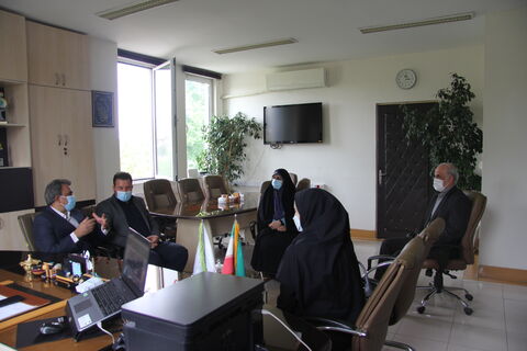 گزارش تصویری بازدیدهای جداگانه شهردار مرکزی و شهردار منطقه ۱ ارومیه از کانون استان