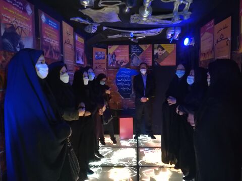 بازدید مربیان فرهنگی کانون استان اصفهان از نمایشگاه مهدویت