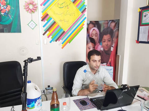 کارگاه‌های مجازی ( برخط ) کانون پرورش فکری مازندران در ترم تابستان