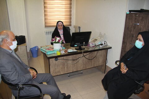 حضور مدیرکل کانون استان در خانه‌مطبوعات، دفتر ایرنا و شبستان به مناسبت روز خبرنگار