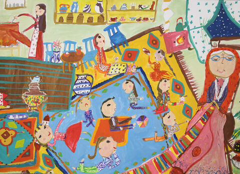 Sarina Soheili, 10, Kermanshah Province, Winner of Silver Medal and Honorary Diploma