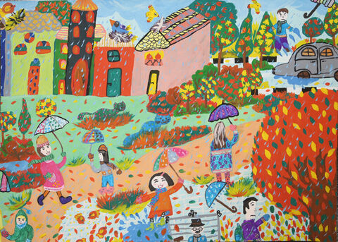 Diana Veysi, 11; Kermanshah Province, Winner of Silver Medal and Honorary Diploma