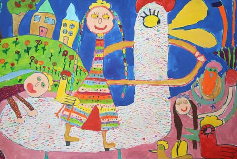 Parnaz Goodarzi, 7, from Kermanshah Province, Honorary Diploma and Special Award