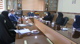 نشست راهبردی مدیرکل کانون قزوین با معاونان آموزش و پرورش استان