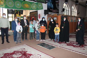 غبار روبی گلزار شهدای یاسوج توسط کودکان و نوجوانان