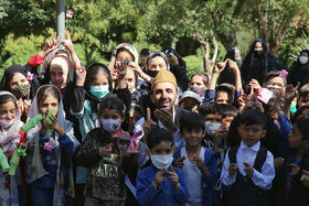 گزارش تصویری اعزام واحد سیار روستایی کانون پرورش فکری قم به شهرستان کهک