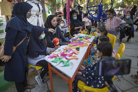 جشن بزرگ هفته ملی کودک در کرمانشاه برگزار شد