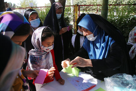 گزارش تصویری هفته ملی کودک سیار روستایی کهک قم