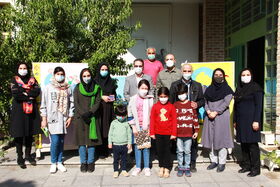 روز سبز هفته‌ی ملی کودک در مرکز شماره ۳ و بازدید سیدعلی حسینی، سرپرست اداره کل کانون استان تهران