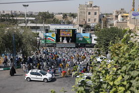 اجرای برنامه‌های تماشاخانه سیار کانون در مناطق حاشیه‌ای تهران