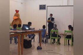 ویژه برنامه‌ی «پیک خوش کودکی» در خوزستان برگزار شد- ۱