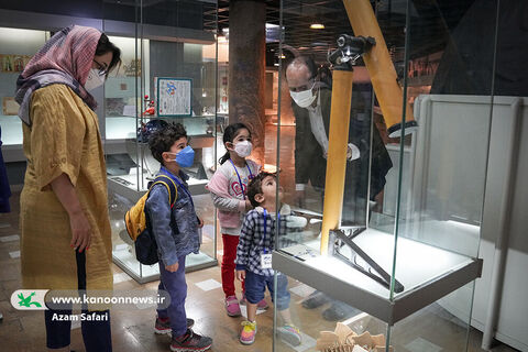 بازدید بچه‌ها از موزه کودک کانون در هفته ملی کودک