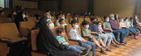 فرزندان کادر درمان استان قزوین مهمان واحد هنرهای نمایشی کانون استان قزوین شدند