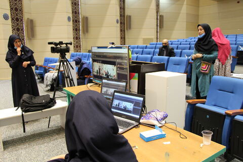 گزارش تصویری رقابت قصه گویان برترقم درجشنواره منطقه ای
