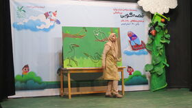 چند نما از مرحله منطقه‌ای بیست‌وسومین جشنواره بین‌المللی قصه‌گویی در کانون استان قزوین