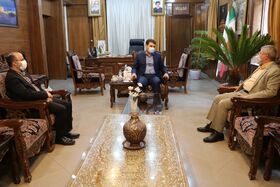 رئیس کانون زبان ایران با استاندار کرمان دیدار کرد