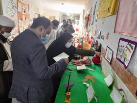 افتتاح نمایشگاه «سنگر و قلم» در مرکز فرهنگی‌هنری نیکشهر(سیستان و بلوچستان)