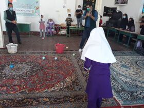 سفر کتابخانه سیار شهری کانون خوزستان به روستای خماط 