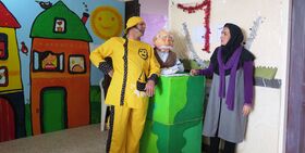 ویژه برنامه هفته کتاب کانون استان قزوین  در روستای خورهشت