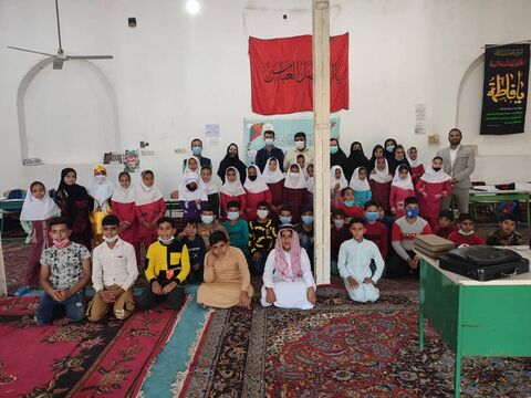 سفر کتابخانه سیار شهری کانون خوزستان به روستای خماط 