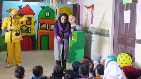 گزارش تصویری ویژه برنامه هفته کتاب کانون استان قزوین در روستای خورهشت