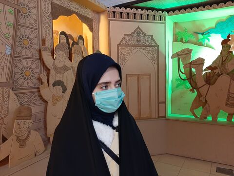 گزارش تصویری  نوجوانان کانون قم از نمایشگاه آستان مقدس حضرت معصومه (س) بازدید کردند