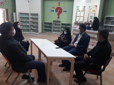 بازدید رییس مجمع خیرین مدرسه ساز استان خوزستان از  کانون شماره دو اهواز