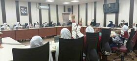 نشست صمیمی مدیرکل کانون سیستان و بلوچستان با اعضای کودک گروه سرود