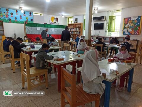 برگزاری ایستگاه نقاشی" سبز سپید سرخ" مرکز فرهنگی هنری باشت در کهگیلویه و بویراحمد